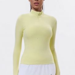 7Pcs Fitness Soft High Stretch Athletic Top