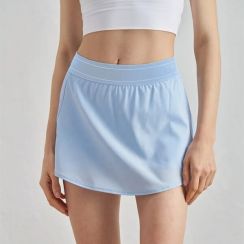 2Pcs Womens 2 in 1 Pleated Casual Tennis Dress