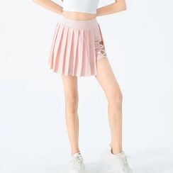 3Pcs Womens Pleated Sports Skirt