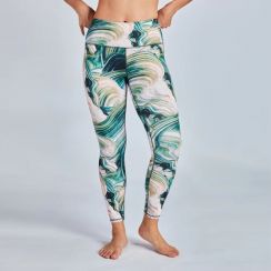 4Pcs High Waist Marble Printed Womens Yoga Leggings